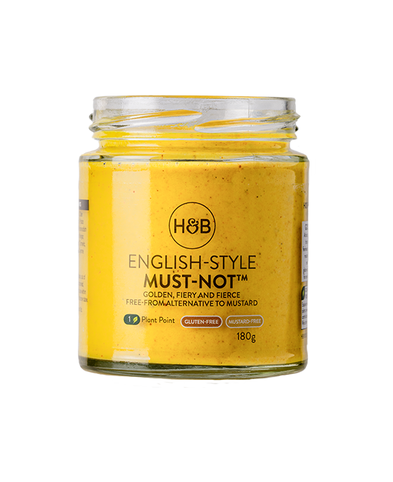 Must-not mustard product shot