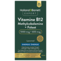 Holland & Barrett Expert Vitamine B12 Methylcobalamine + Folaat Liposomaal – 120 kauwtabletten