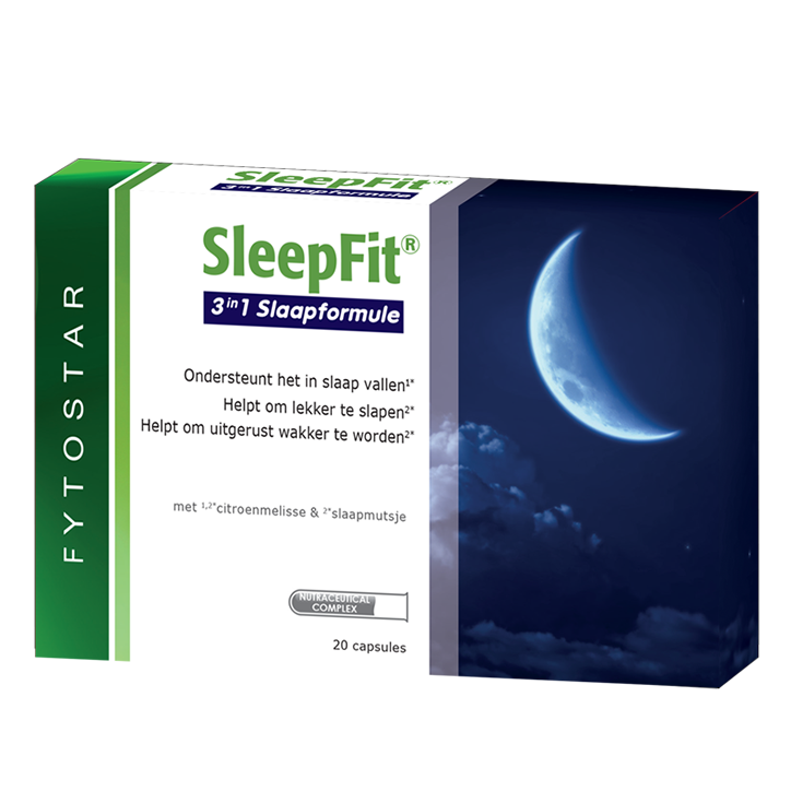 Fytostar SleepFit + Melatonine (20 Capsules)-1