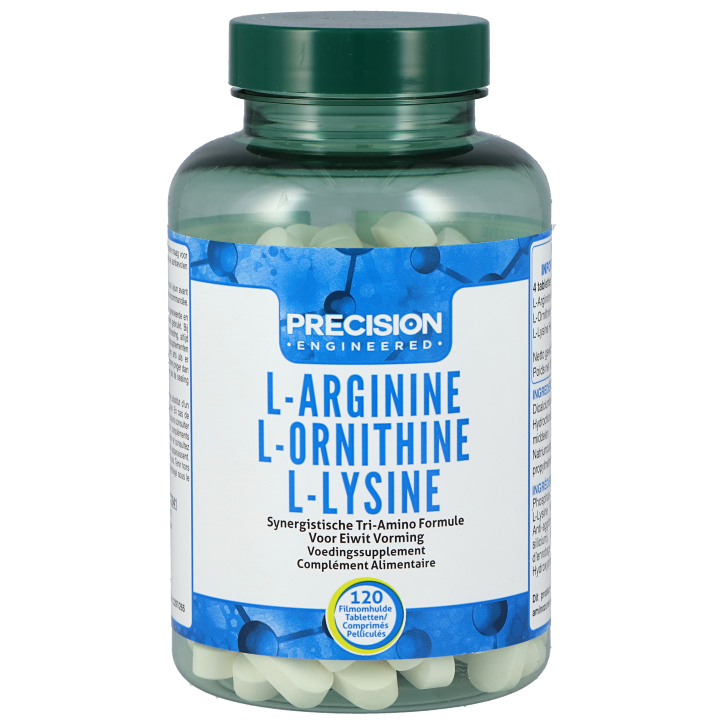 Precision Engineered L-arginine L-ornithine L-lysine 120 Comprimés-1
