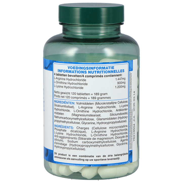 Precision Engineered Arginine & Ornithine & Lysine 120 Tabletten-2