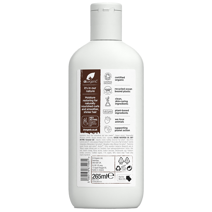 Dr. Organic Après-shampoing à l'huile vierge de noix de coco - 265ml-2