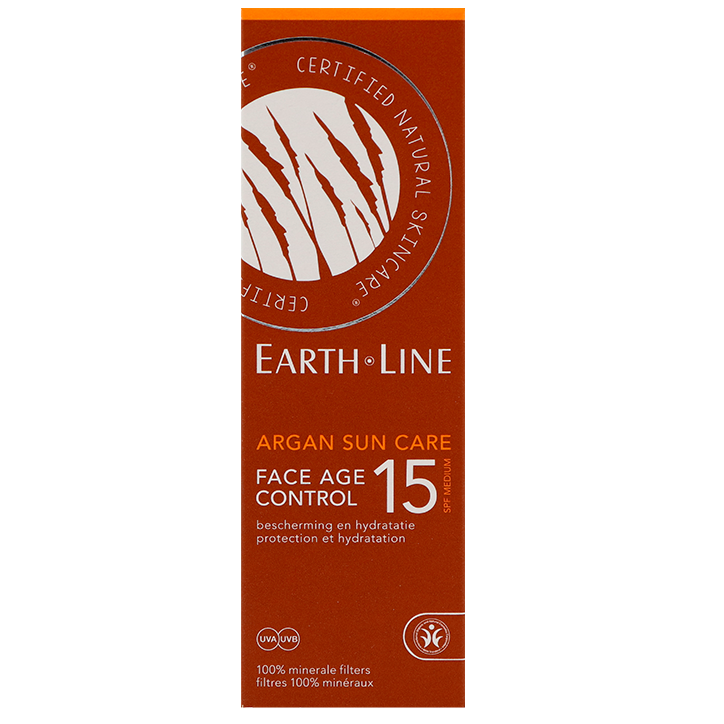 Earth·Line Crème Solaire Visage Argan SPF15 - 50ml-2