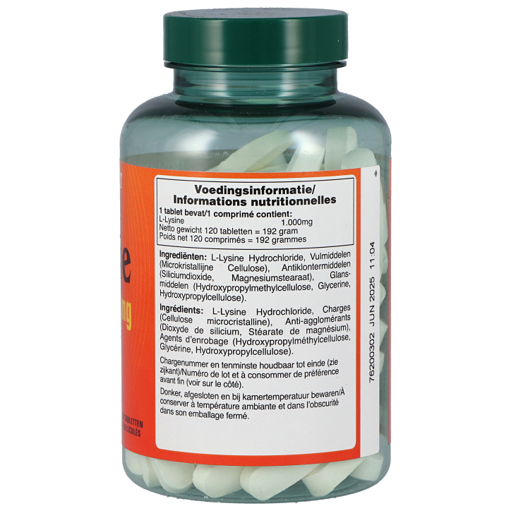 Holland & Barrett L-Lysine, 1000mg (120 Tabletten)-2