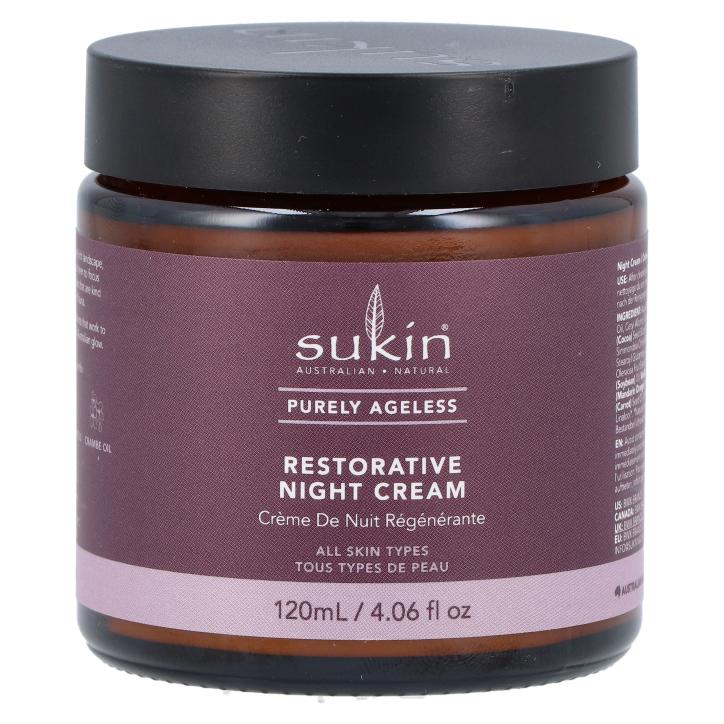 Sukin Purely Ageless Night Cream - 120ml