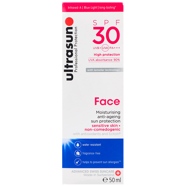 Ultrasun Face Zonnebrandlotion SPF30 - 50ml-1