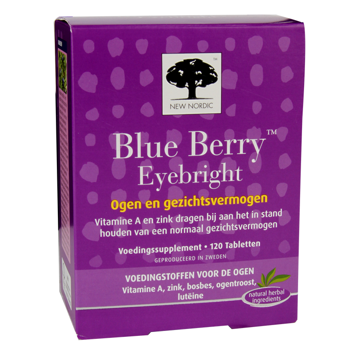 New Nordic Blue Berry Eyebright Tabletten