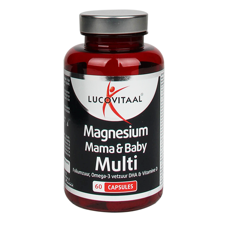 Lucovitaal Magnesium Mama & Baby Multivitamine (60 Capsules)-2