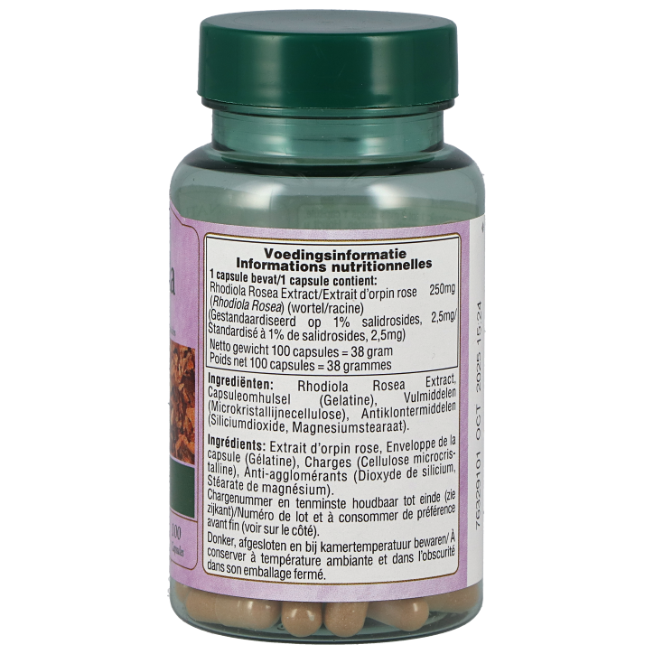 Nature's Garden Rhodiola Orpin, 250mg (100 Capsules)-2