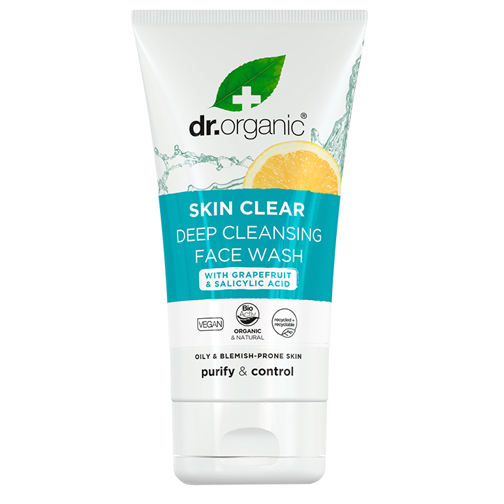 Dr. Organic Skin Clear Tea Tree Face Wash - 125ml-1