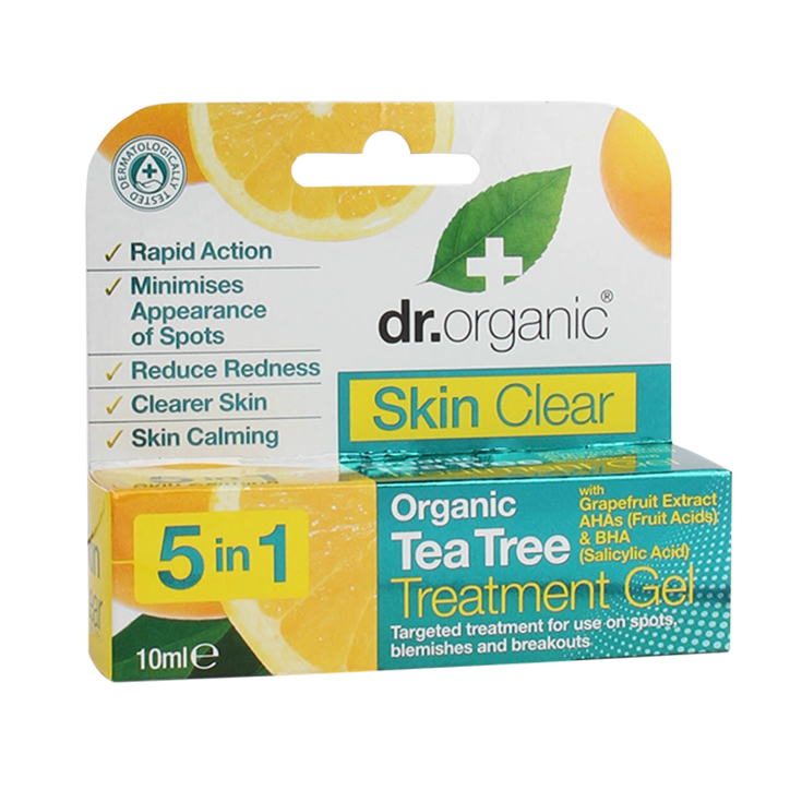 Dr. Organic Skin Clear Tea Tree Treatment Gel - 10ml-1