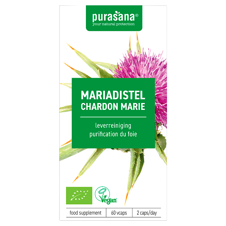 Purasana Mariadistel - 60 capsules-1