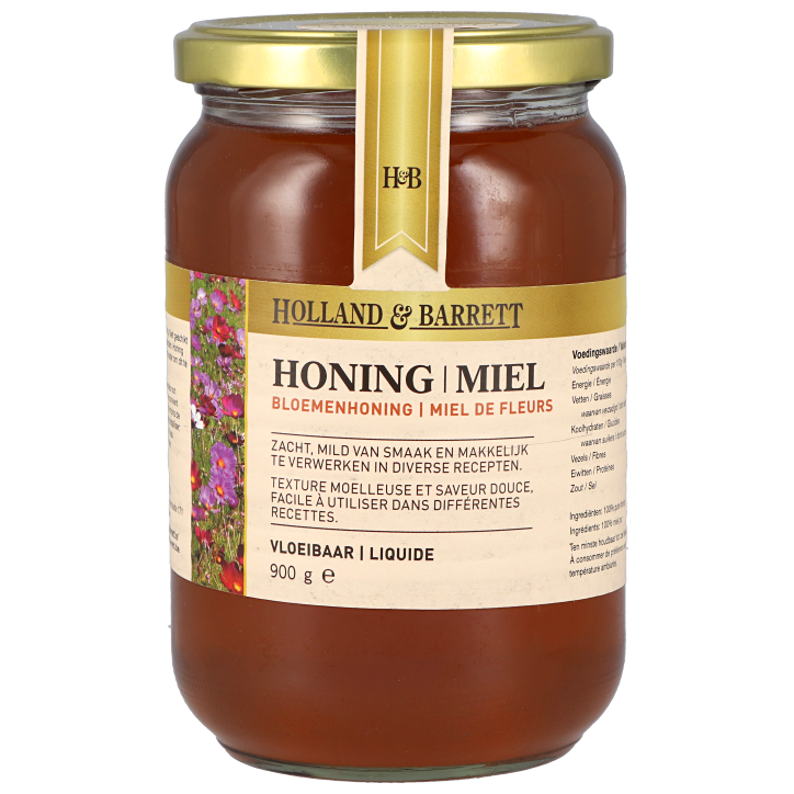 Holland & Barrett Miel de fleurs liquide (900 g)-1