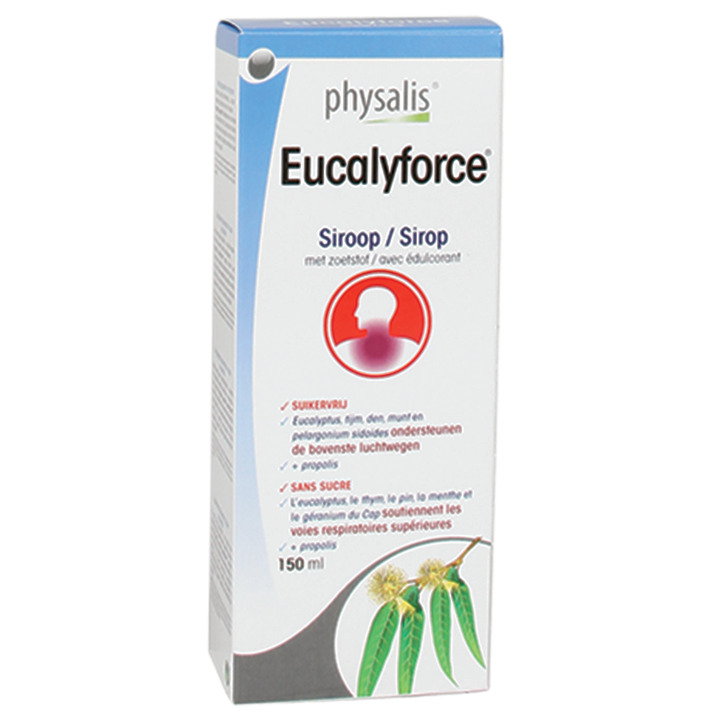 Physalis Eucalyforce Siroop Bio (150ml)-1