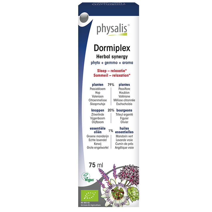 Physalis Dormiplex Kruiden Synergie Druppels Bio (75ml)-1