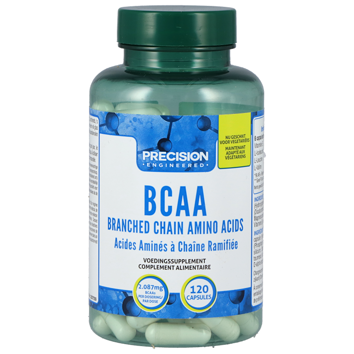 Precision Engineered Branched Chain Amino Acids (BCAA) - 120 capsules-1