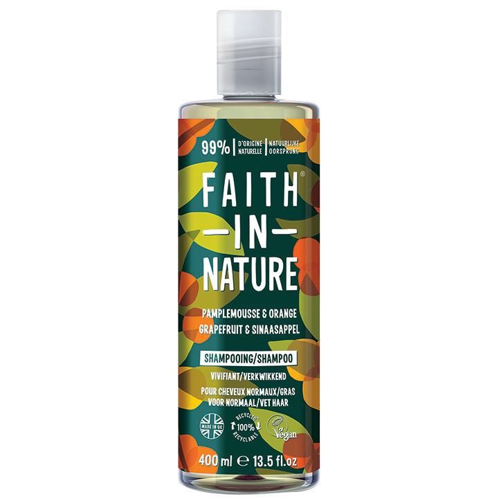 Acheter Shampooing Pamplemousse Et Orange De Faith In Nature Chez