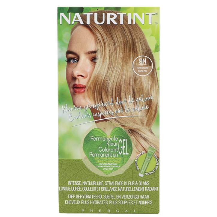 Naturtint Permanente Haarkleuring 9N Honing Blond - 170ml-1
