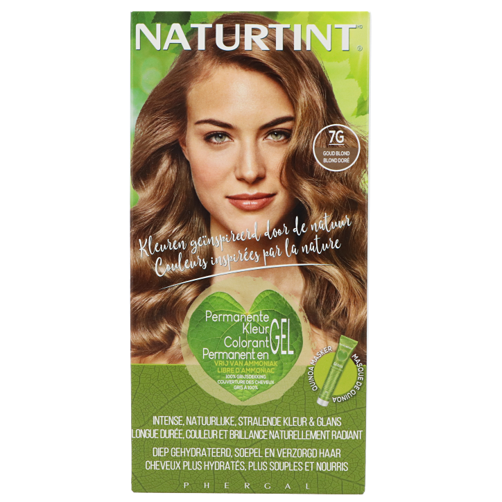 Naturtint Permanente Haarkleuring 7G Goud Blond - 170ml-1