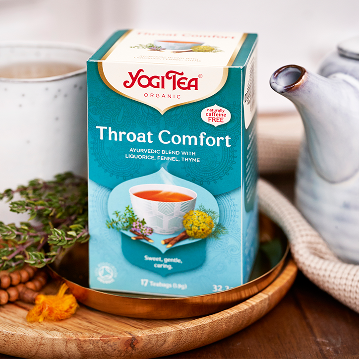 Yogi Tea Throat Comfort Bio - 17 theezakjes-2
