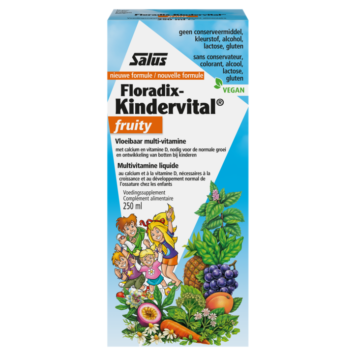 Floradix Kindervital Fruity (250ml)-1