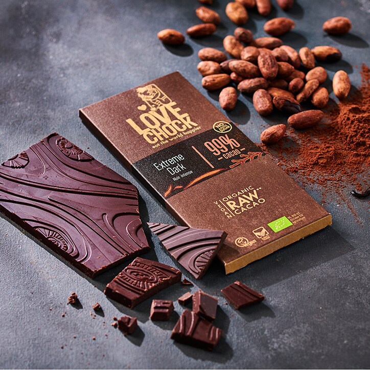 Lovechock Extreme Dark 99% Cacao - 70g-2
