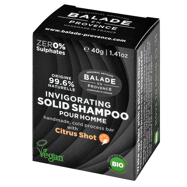 Balade En Provence Shampooing Solide pour Hommes - 40g-1