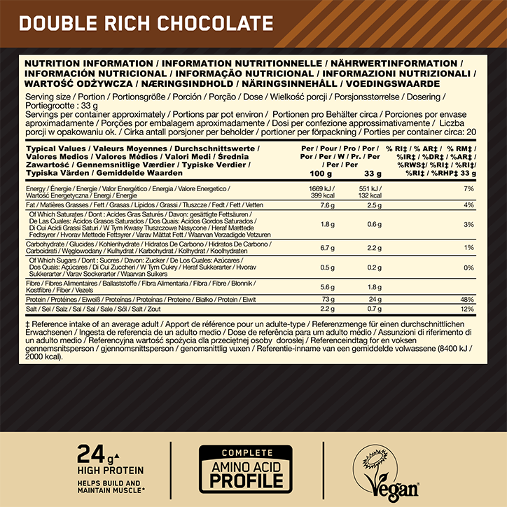 Optimum Nutrition Gold Standard 100% Plant Protein Chocolat - 684g-3