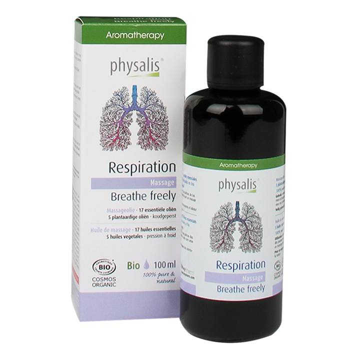 Physalis Massageolie Respiration - 100ml-2