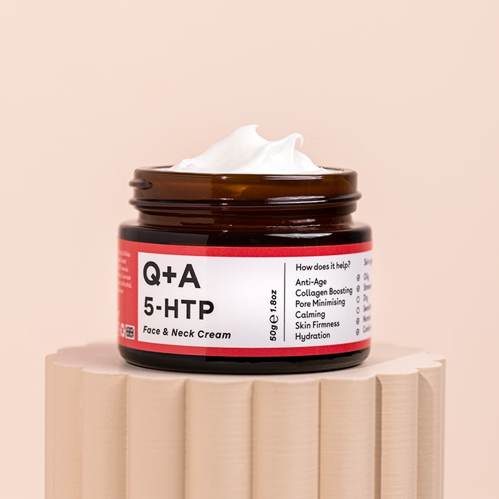 Q+A Crème Visage et Cou 5-HTP - 50g-4