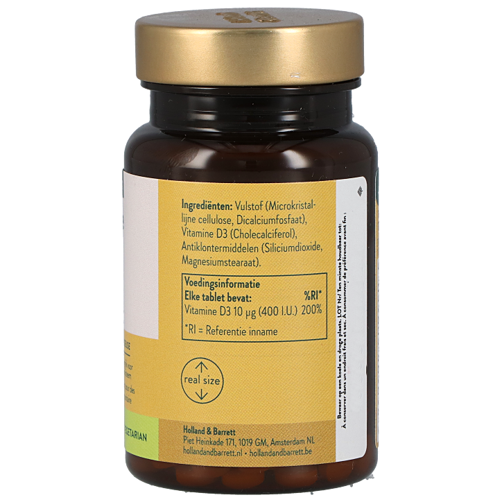 Holland & Barrett Vitamine D3 10mcg - 120 tabletten-2