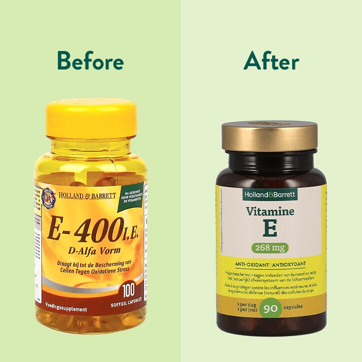 Holland & Barrett Vitamine E 268mg - 90 capsules