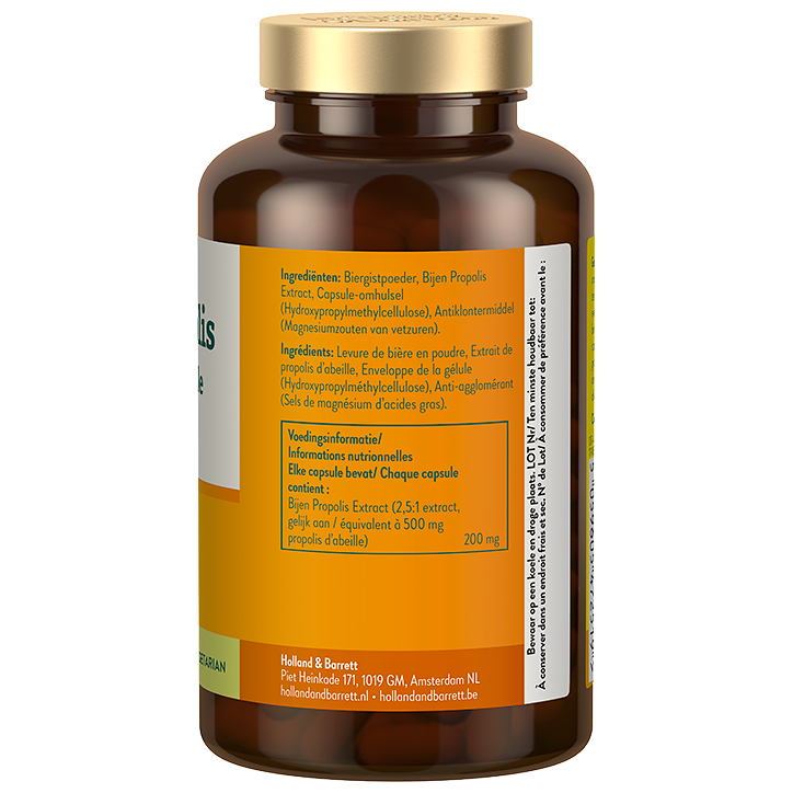 Holland & Barrett Bijen Propolis 500 mg - 90 Capsules-2