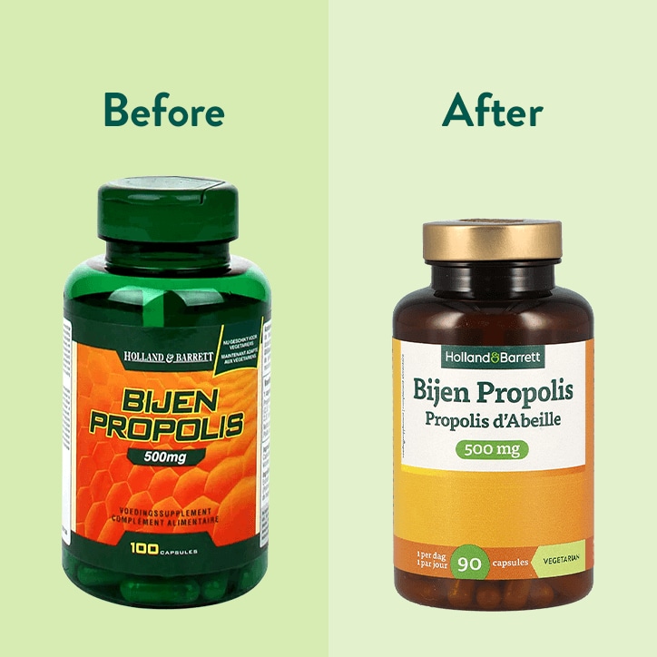 Holland & Barrett Bijen Propolis 500 mg - 90 Capsules-4