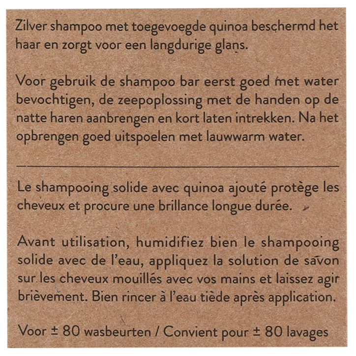 De Tuinen Zilver Shampoo Bar - 70g-3