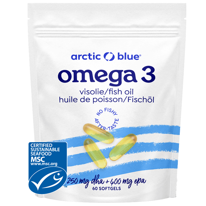 Arctic Blue Omega 3 Visolie met DHA & EPA - 60 capsules-1