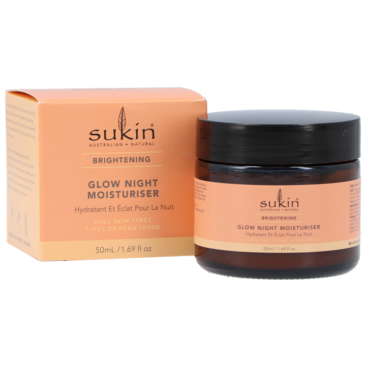Sukin Brightening Night Glow Moisturiser - 50ml