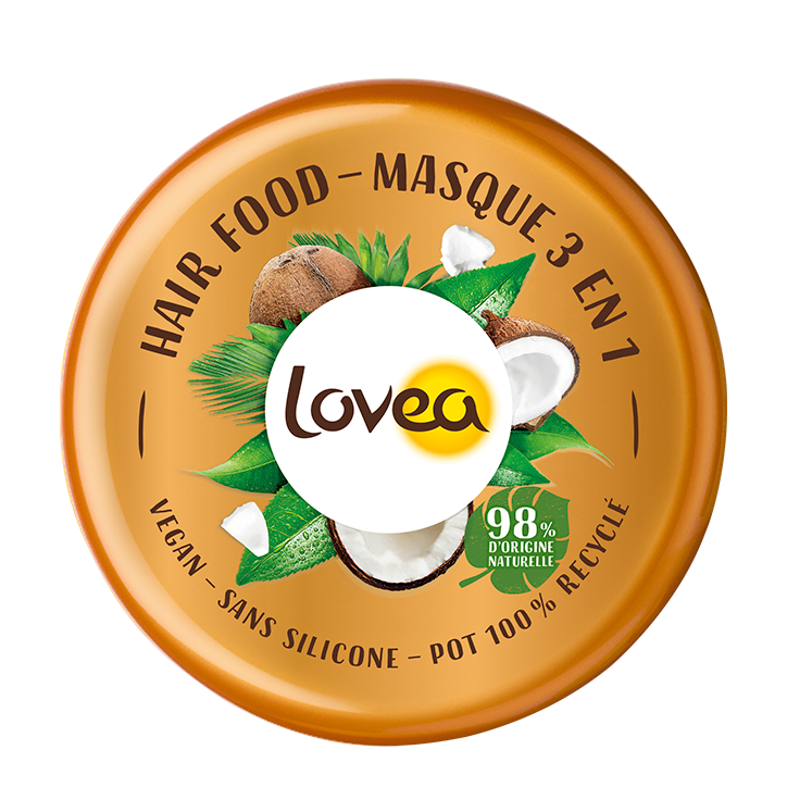 Lovea 3 in 1 Hairmask Coconut & Green Tea - 390ml-3