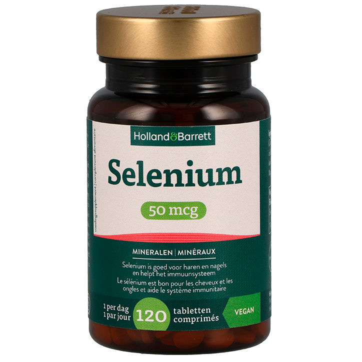 Holland & Barrett Selenium 50mcg - 120 tabletten-1
