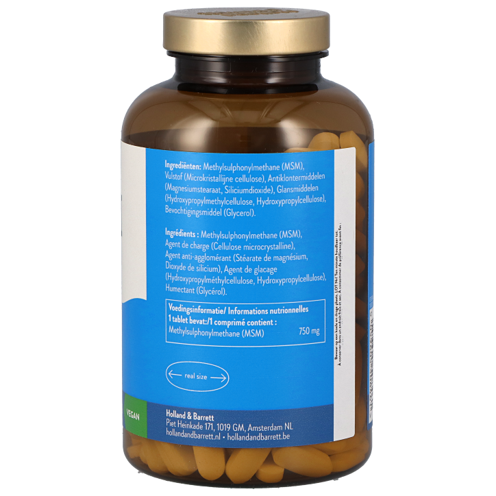 Holland & Barrett MSM 750 mg - 240 tabletten-2