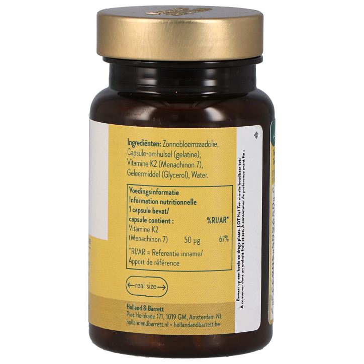 Holland & Barrett Vitamine K2 50mcg - 60 capsules-2
