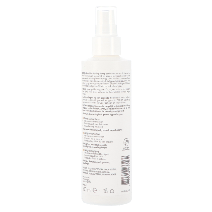Zarqa Hair Sensitive Spray Coiffant - 200ml-2