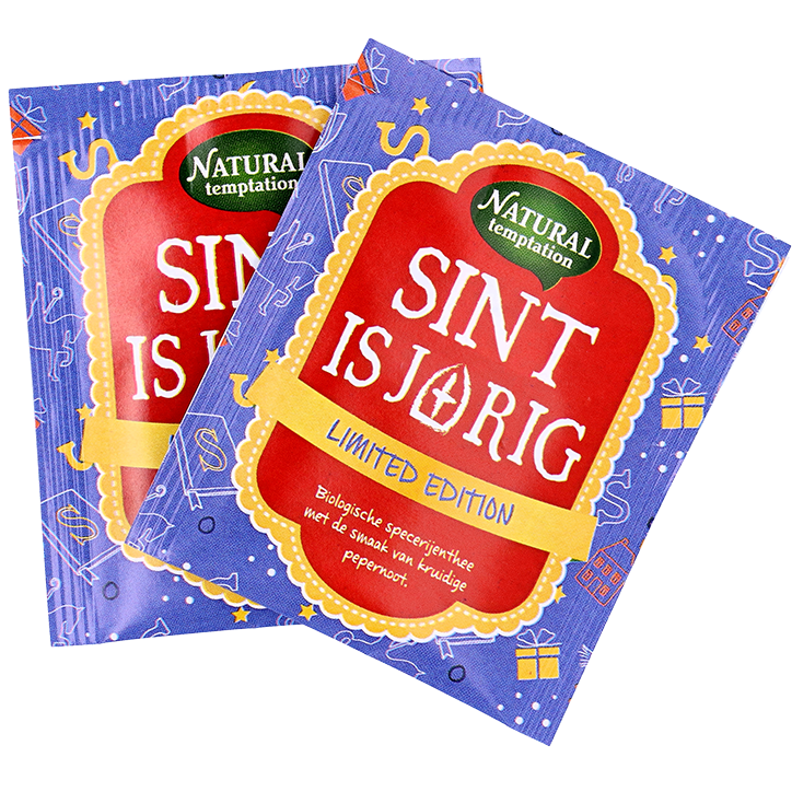 Natural Temptation Sint Is Jarig Thee - 18 theezakjes