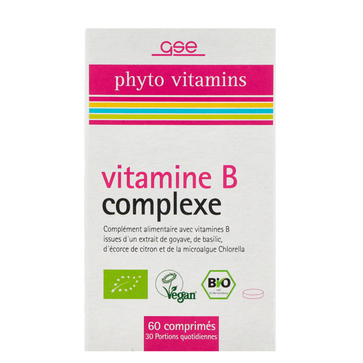 GSE Vitamine B Complex (60 tabletten)-1