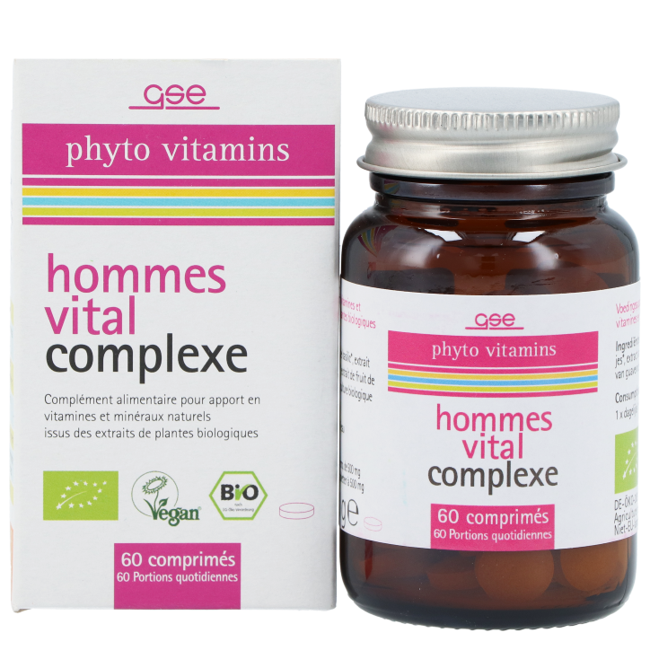 GSE Hommes Vital Complexe (60 comprimés)-2