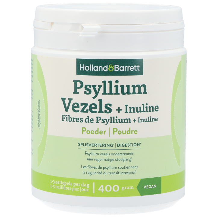 Holland & Barrett Psyllium Vezels  + Inuline Poeder - 400g-1