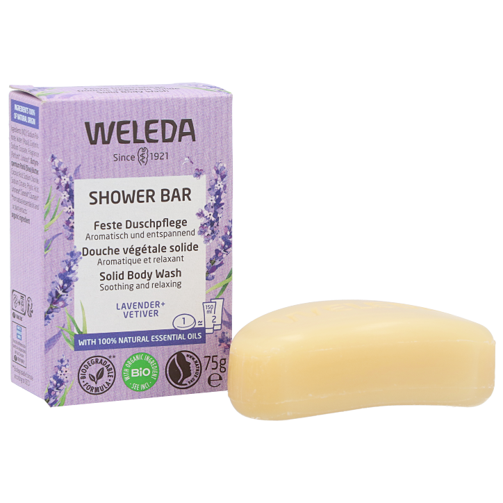 Weleda Shower Bar Lavendel + Vetiver - 75g-2