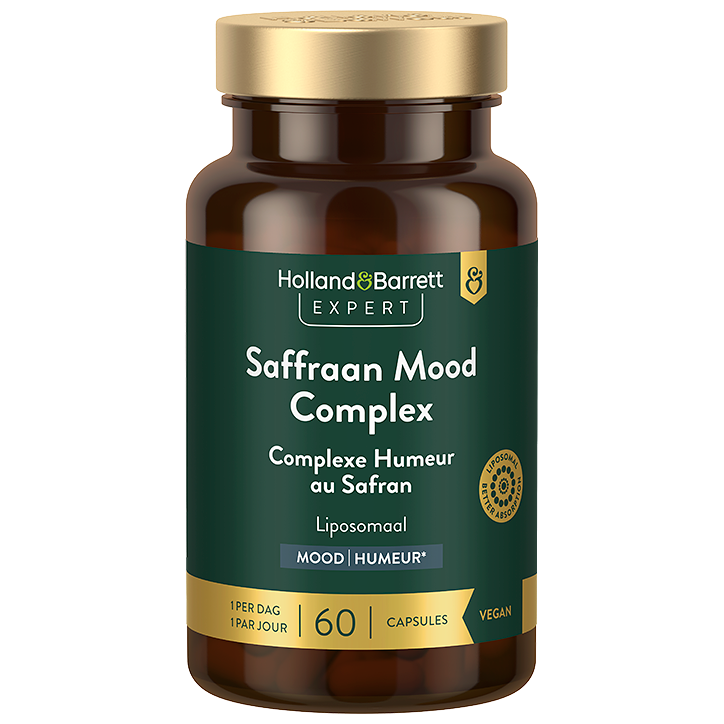 Holland & Barrett Expert Saffraan Mood Complex Liposomaal - 60 capsules