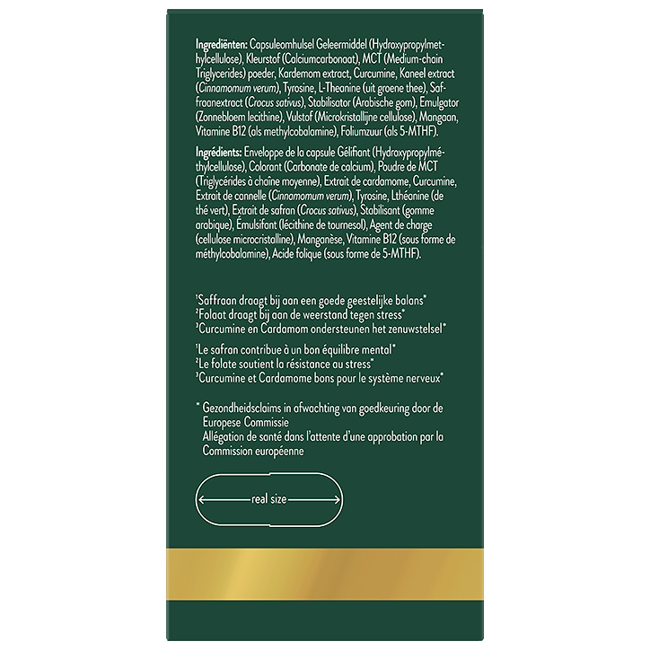 Holland & Barrett Expert Saffraan Mood Complex Liposomaal - 60 capsules