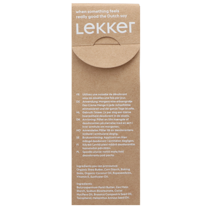 The Lekker Company Natural Deodorant Neutral - 30g-3
